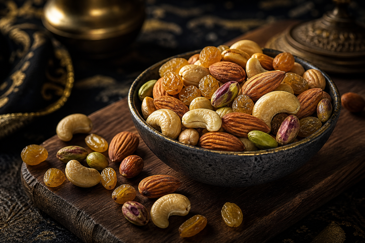 Healthy snacking with ISMOOLI premium dry fruits throughout the day